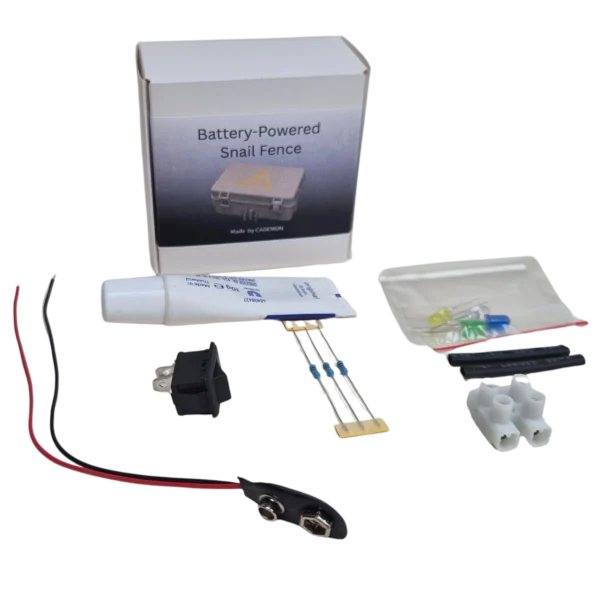 Elektrischer Schneckenzaun – DIY Set