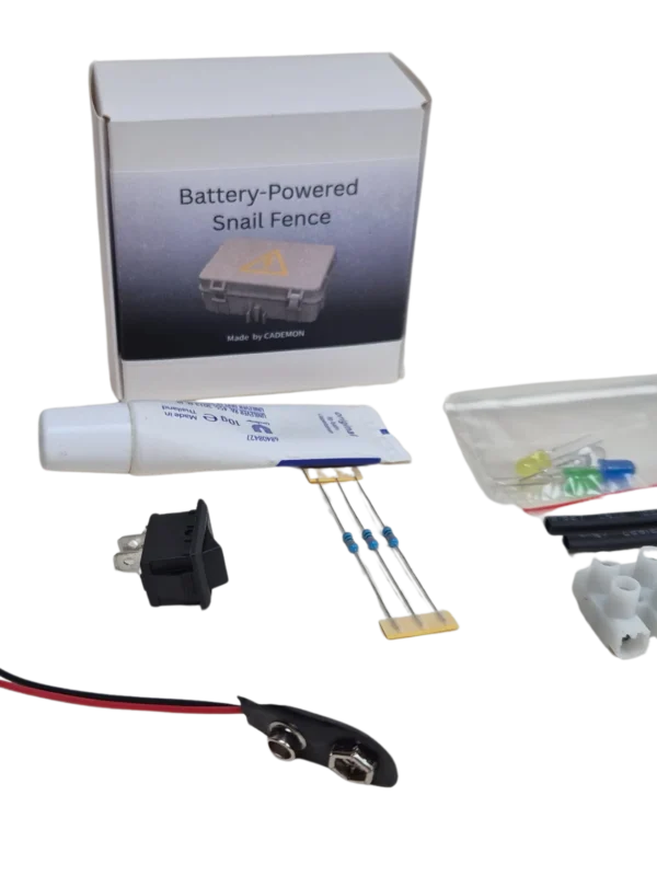 Elektrischer Schneckenzaun – DIY Set
