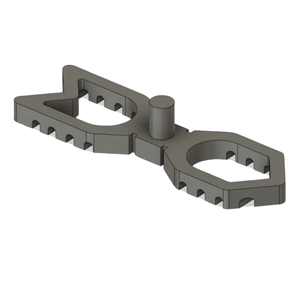3d Duckbarer Abstandshalter (für Terrassendielen)