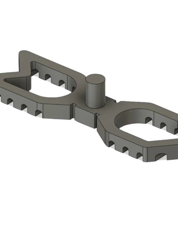 3 3d Duckbarer Abstandshalter (für Terrassendielen)