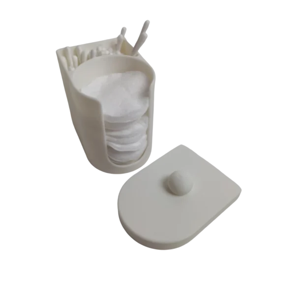 Wattepads & Q-Tip Spender – stilvoller Organizer
