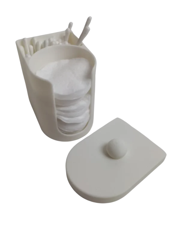 Wattepads & Q-Tip Spender – stilvoller Organizer