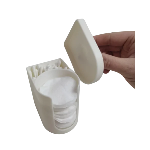 Wattepads & Q-Tip Spender – stilvoller Organizer